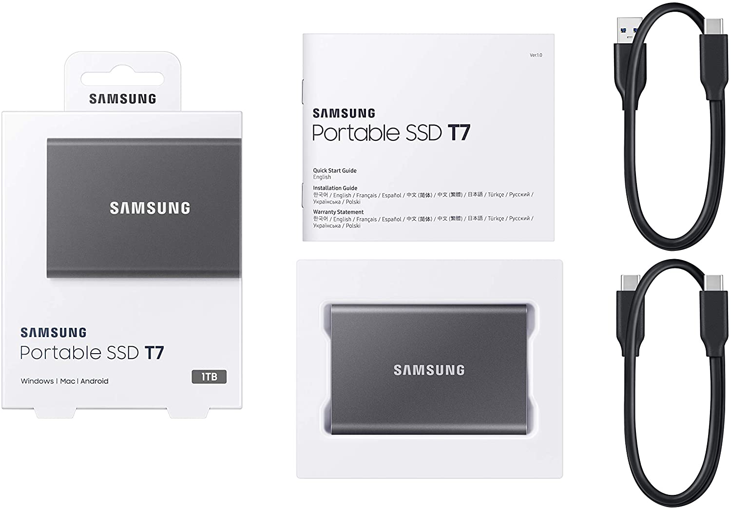 [HCM][Trả góp 0%]Ổ Cứng Di Động SSD Samsung T7