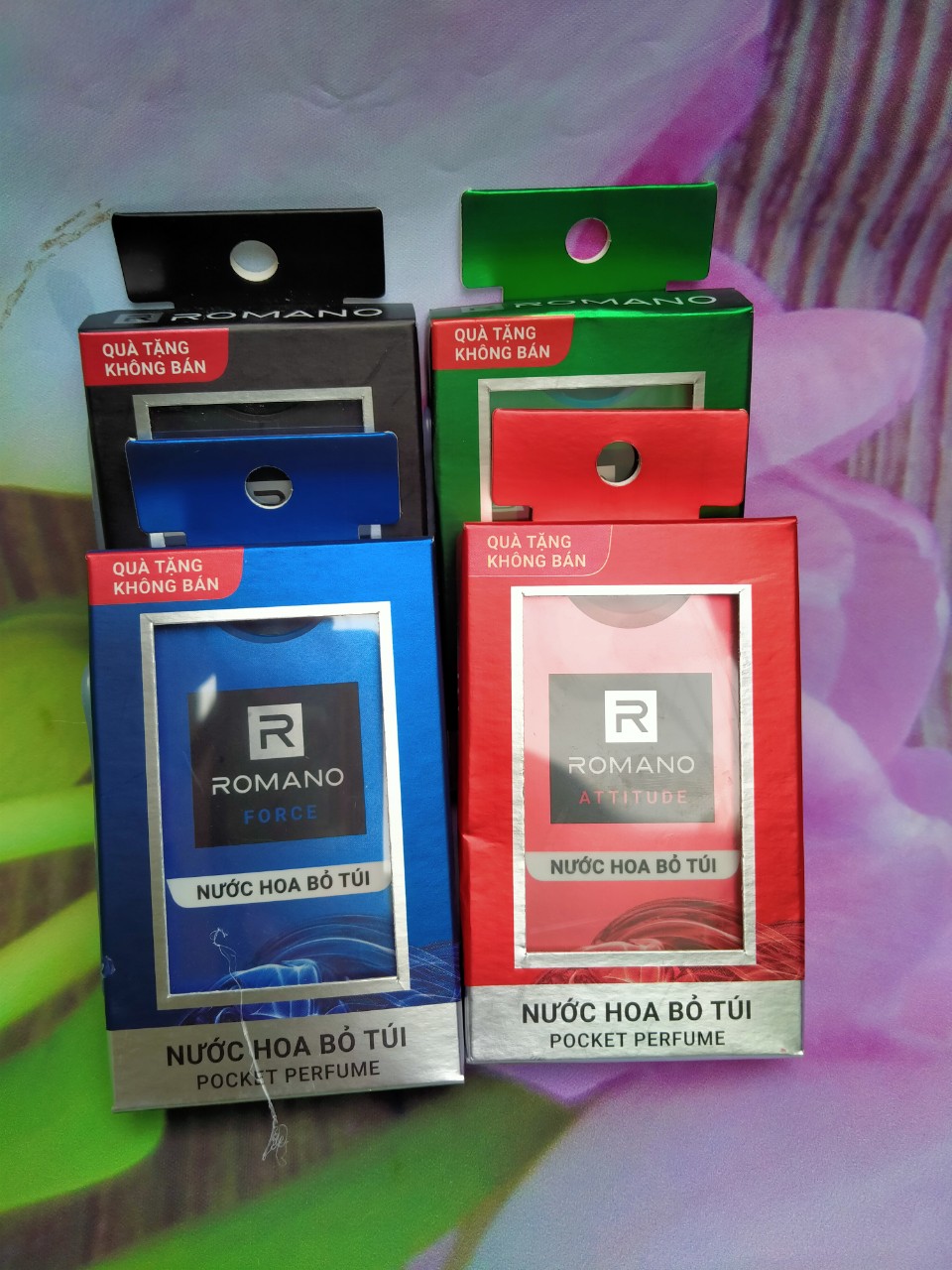 Combo 3 chai nước hoa Romano 18ml dạng xịt