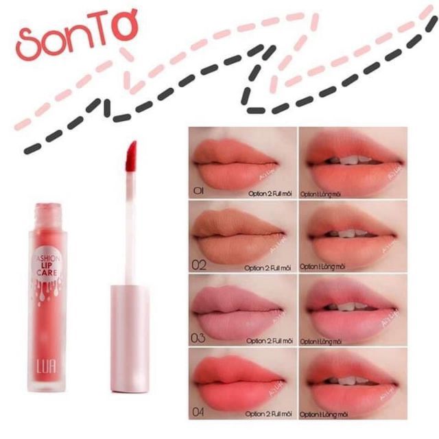[HCM]son lua 05 hồng tự nhiên