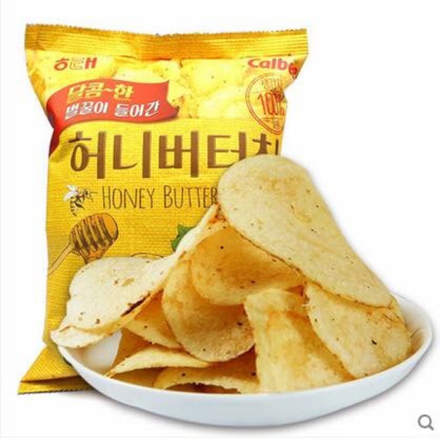 Snack khoai tây mật ong Haitai Hàn Quốc 60g