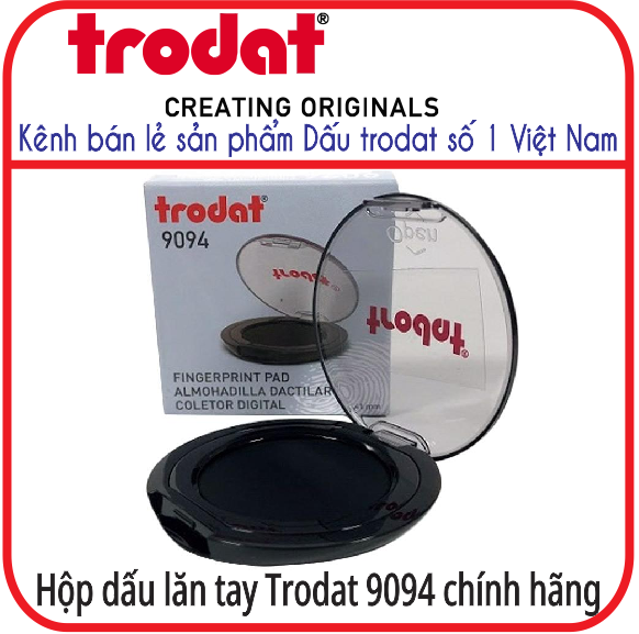 Tampon lăn dấu vân tay - không bẩn tay (Trodat 9049)
