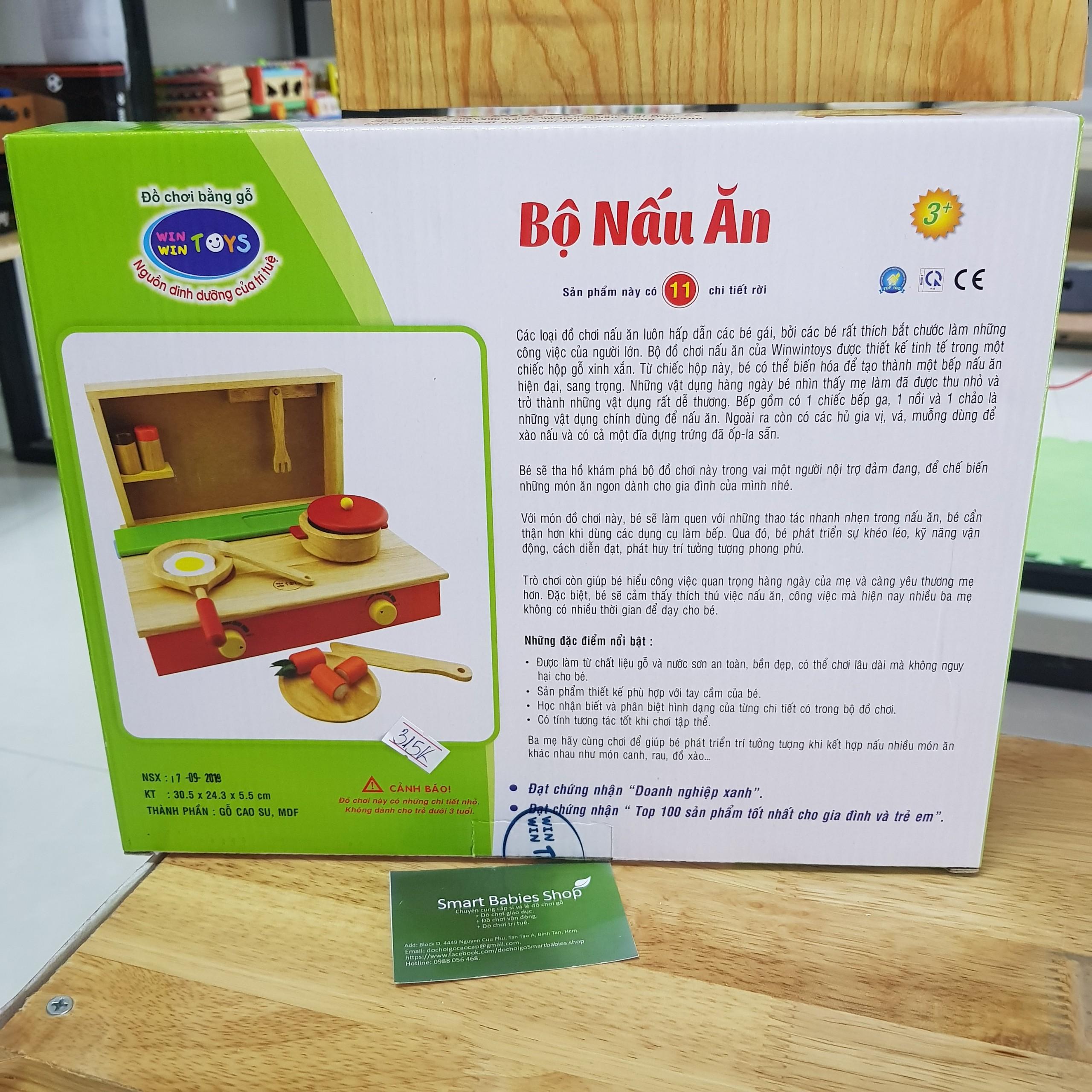 [Hoàn tiền 10%]Bộ Bếp nấu ăn Winwintoys