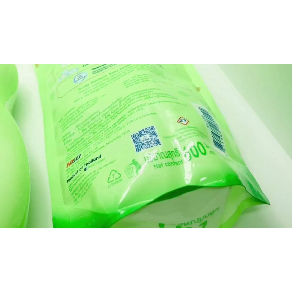 Nước rửa bình sữa Dnee bịch 600ml nội địaThái Lan