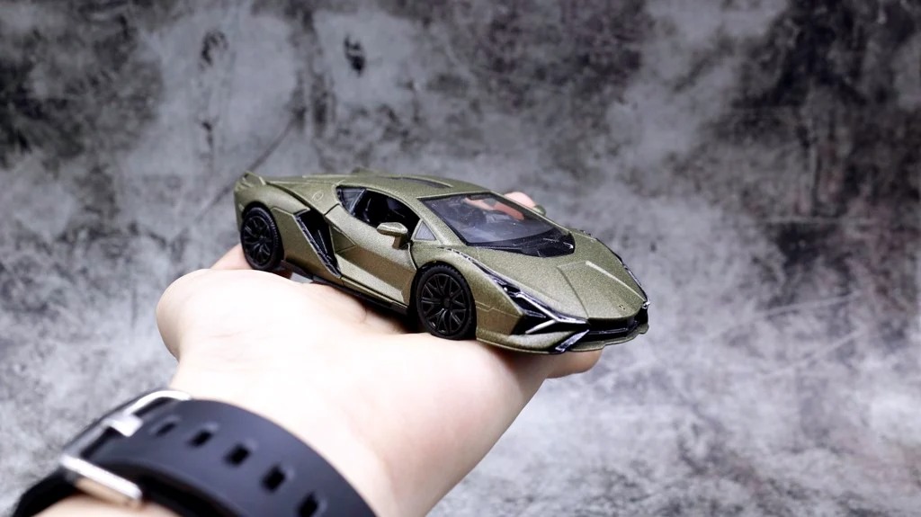 MÔ HÌNH XE LAMBORGHINI SIAN GREEN 1:36 SCALE MODEL 7594