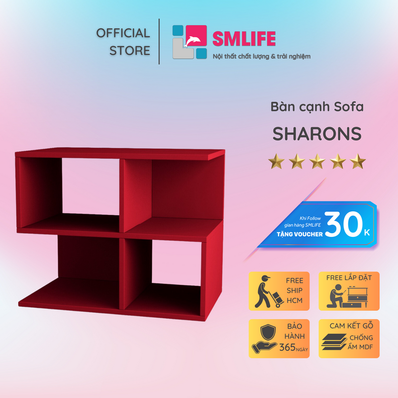 Bàn cạnh sofa SMLIFE Sharons