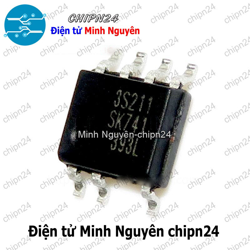 [1 con] (ST) IC Dán 3S211 SOP-7 Hàng Tốt (SMD) (SSC3S211) (Chip nguồn LCD) - HH006884