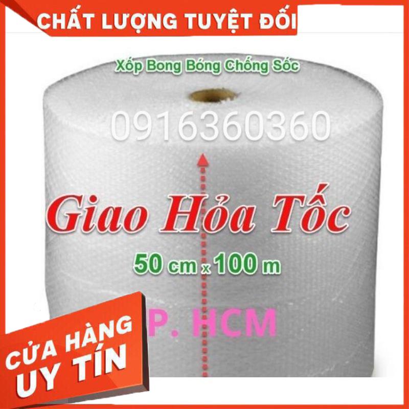 Cuộn 50cmx100m xốp bong bóng,xốp bóng khí,xốp chống sốc