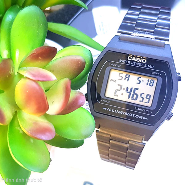 Đồng Hồ Casio Điện Tử B640WB-1ADF Đếm lùi (Đen)