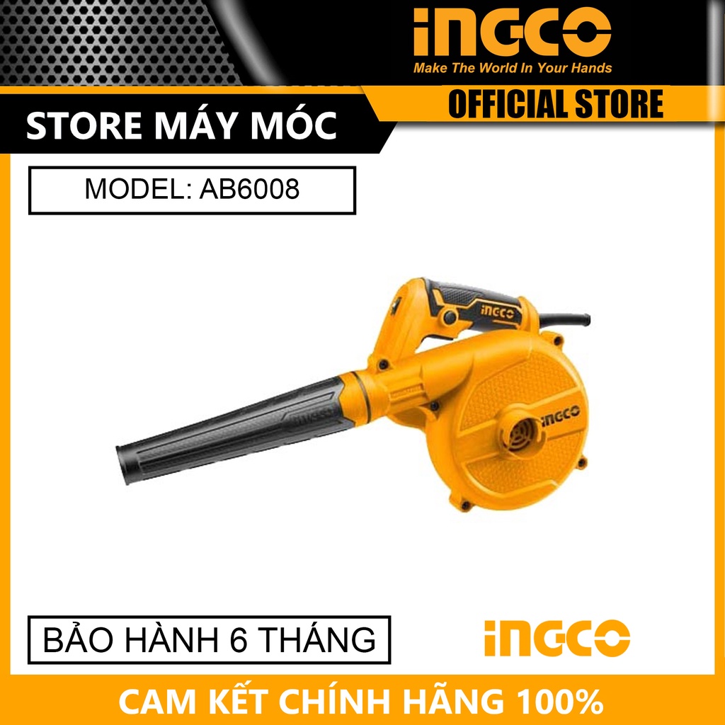 Máy thổi bụi 600w ingco ab6008 - hàng chính hãng