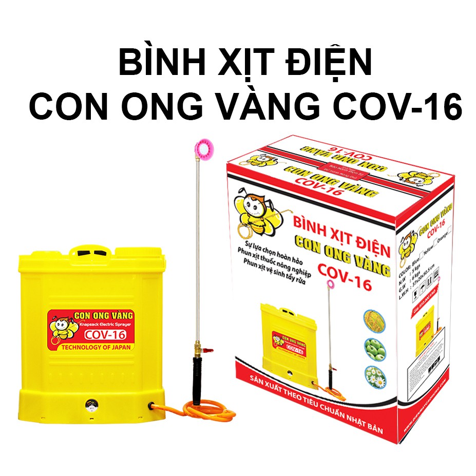 Bình xịt điện cov16