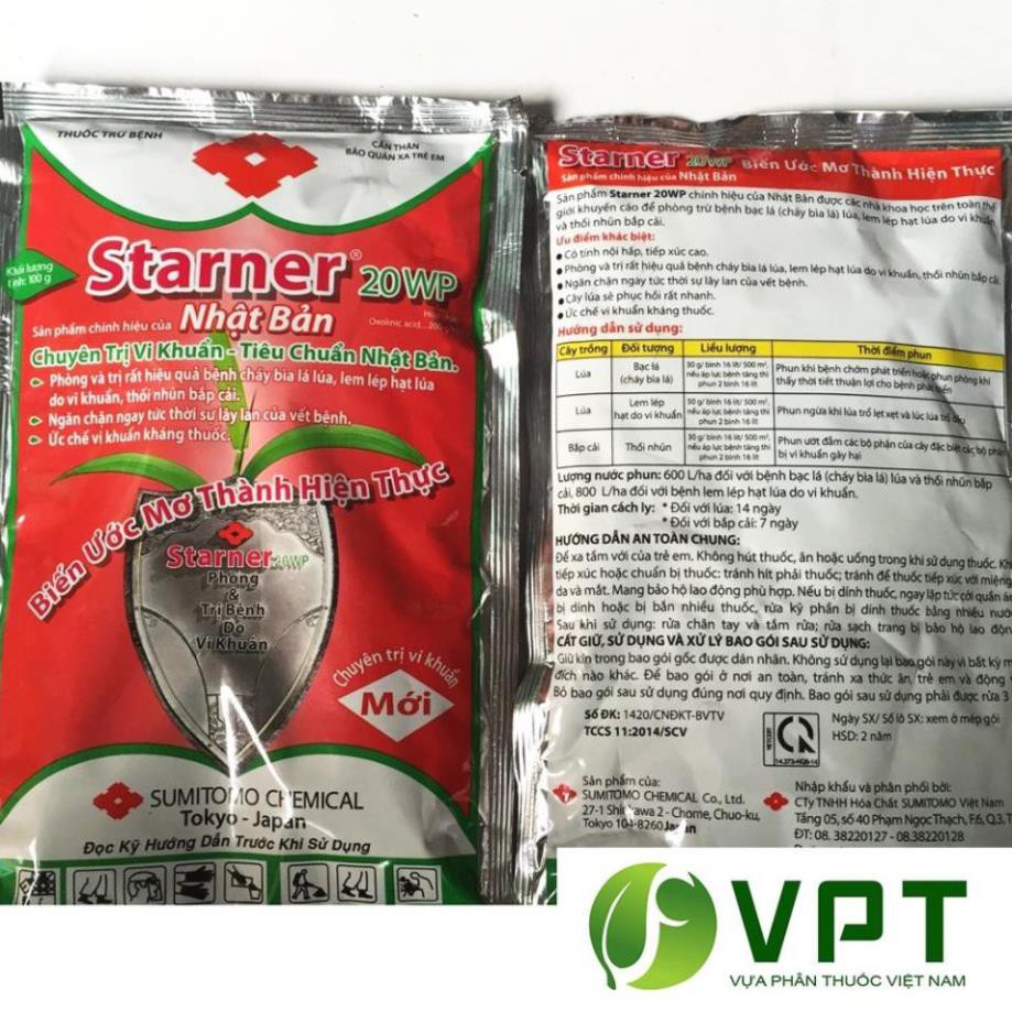Starner 20WP đặc  vi khuẩn thối nhũn – Nhật bản