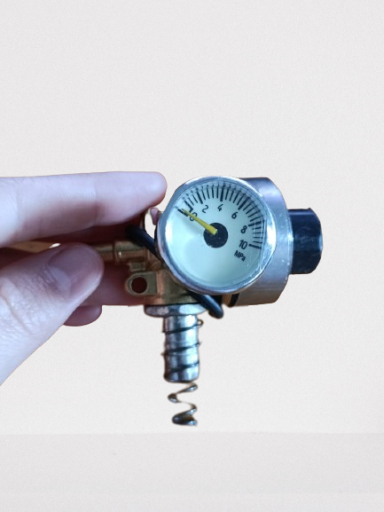 Fire extinguisher valve, high pressure meter 100kg