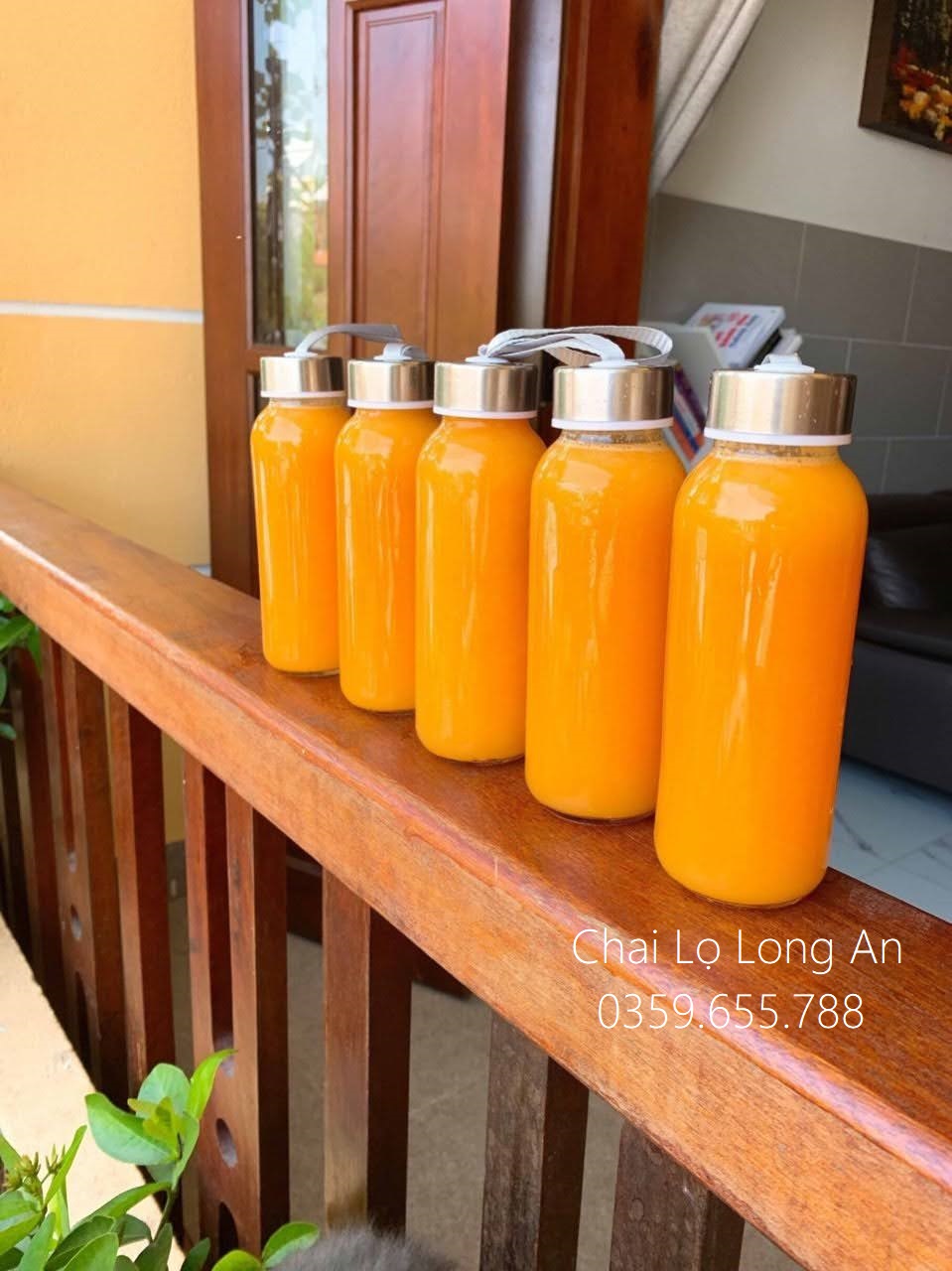 CHAI THỦY TINH NẮP DÂY 300ML~500ML