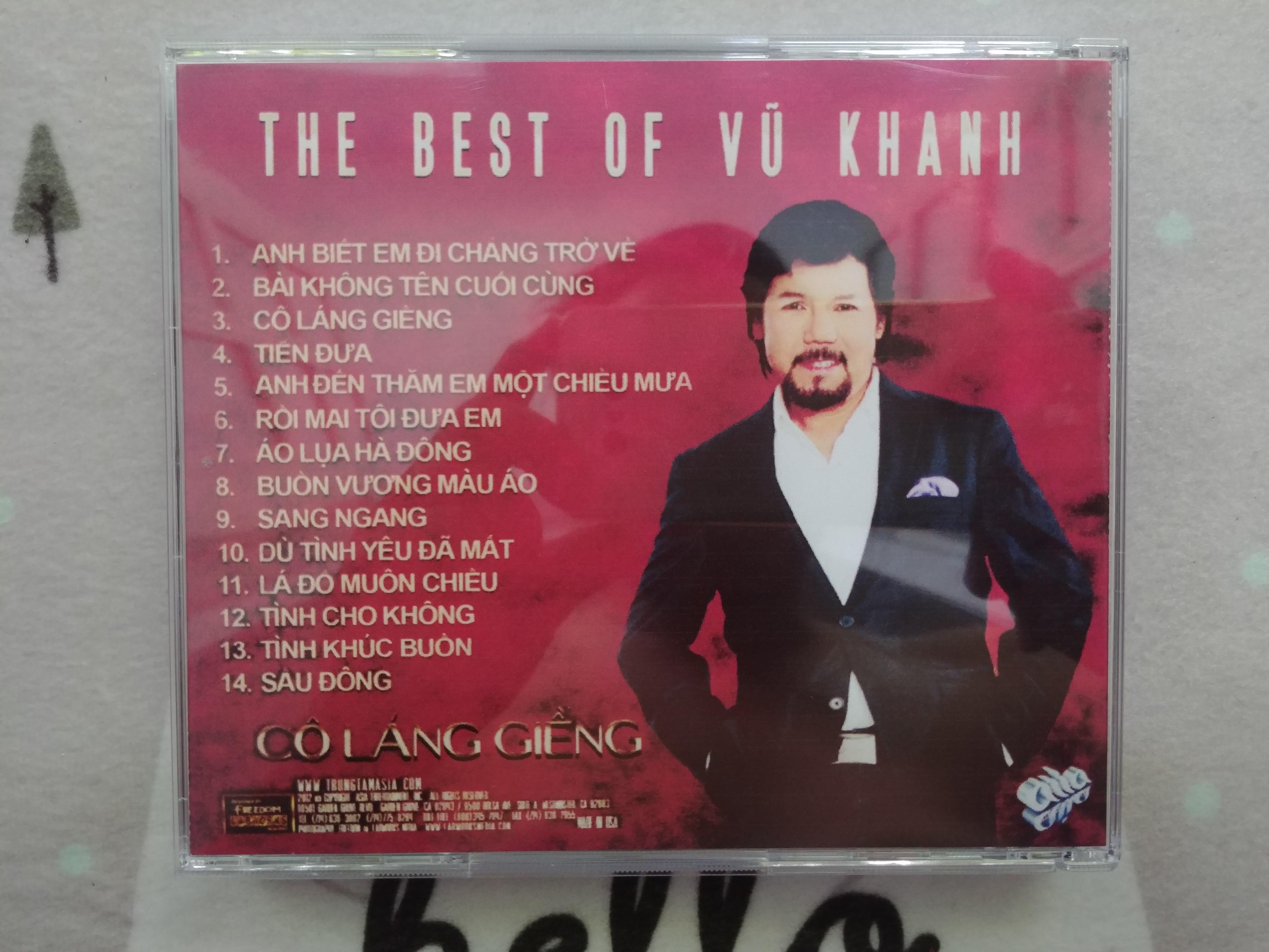 CD The Best of Vũ Khanh - Cô Láng Giềng - Asia