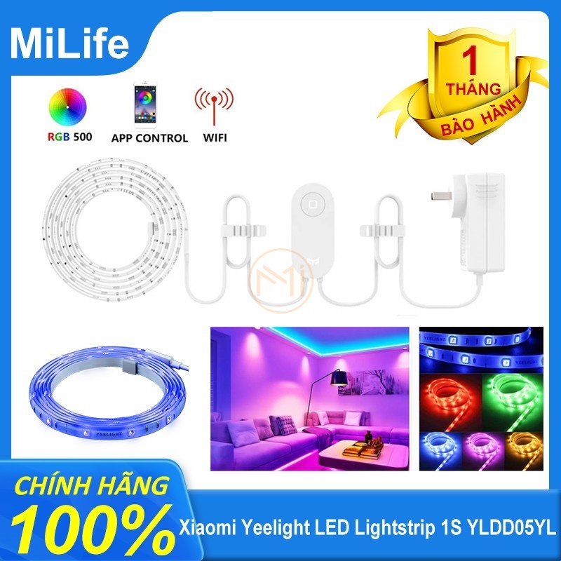 ♂  Đèn LED dây thông minh Xiaomi Yeelight 1S (Aurora Lightstrips 2m)