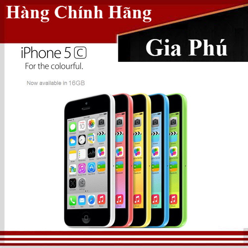 Điện thoại lPhone 5C 16GB Quốc Tế Giá rẻ cấu hình mượt màn hình đẹp - Bảo Hành 12 Tháng
