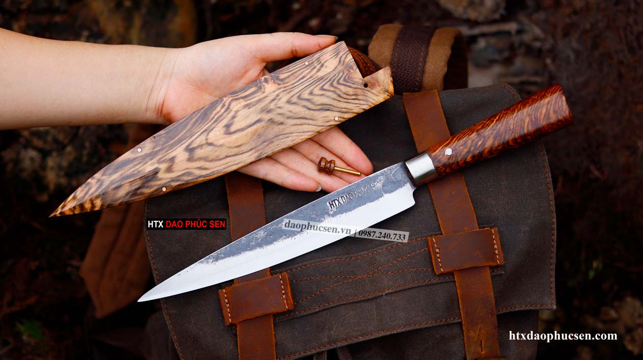 Fish and Meat Filleting Knife with Wooden Handle N14Vg