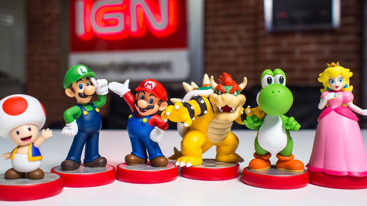 Mô hình Amiibo Game Super Mario