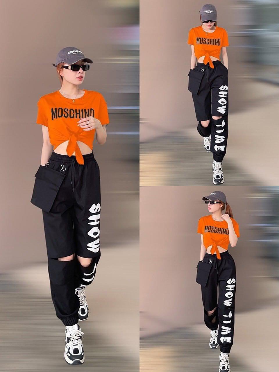 Bộ Croptop Quần Jogger