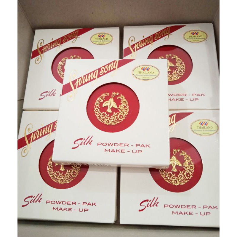 Phấn phủ trang điểm con én Spring song Thái Lan 15g.