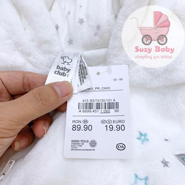 BODY LÔNG BABY CLUB CHO BÉ