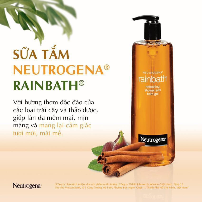 [HCM]Sữa tắm Neutrogena Rainbath Original 473ml