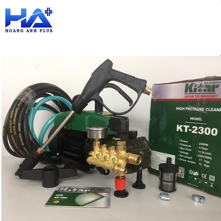 Máy rửa xe 2300w kitar kt-2300