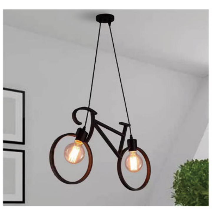Đèn Thả hình xe đạp trang trí quán cafe N13