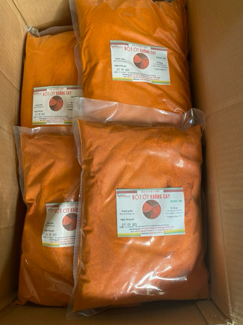 Bột Ớt Không Cay(Chili Powder Is Not Spicy) Việt Hiệp