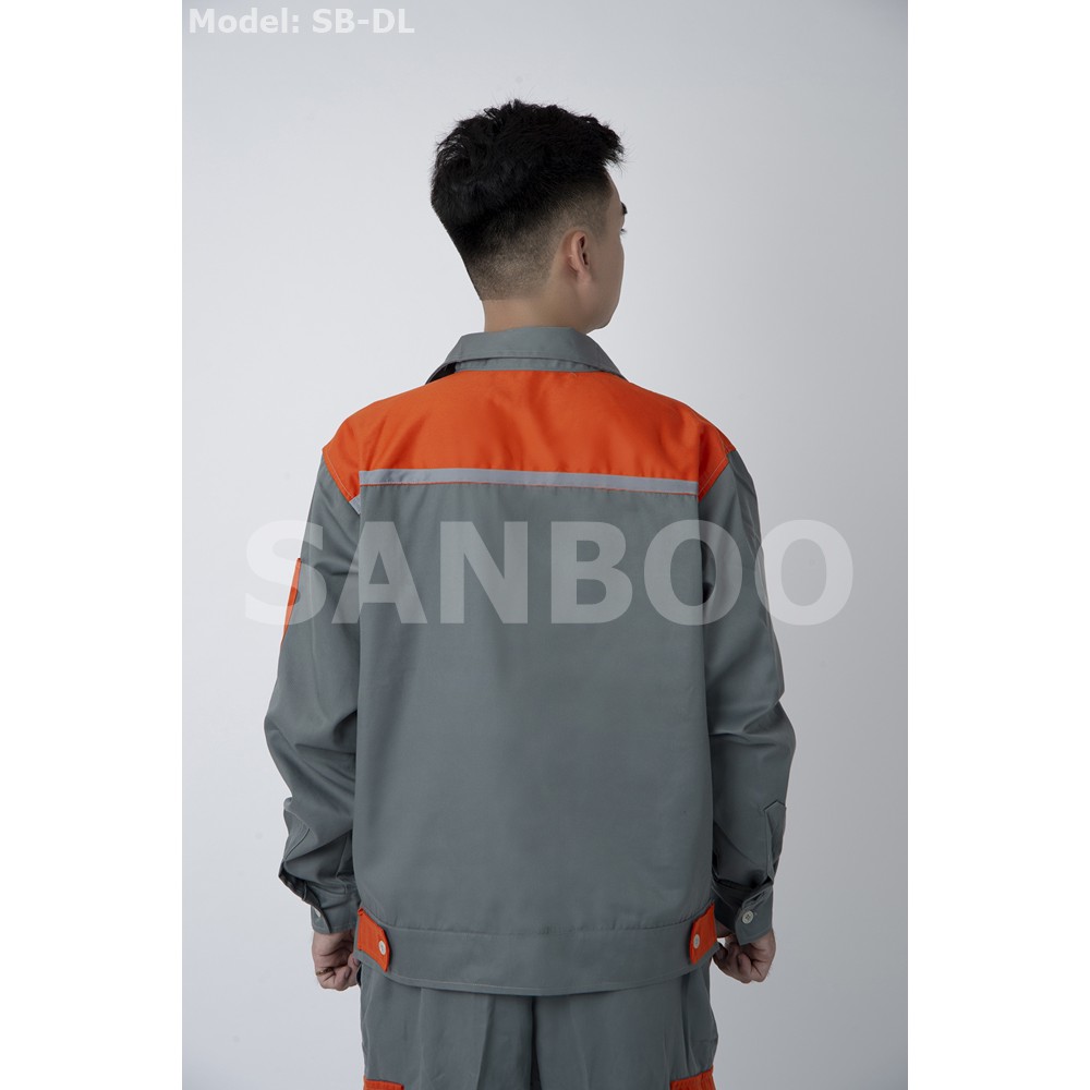Quần áo bảo hộ phối cam - Phản Quang SB31