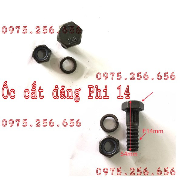 Ốc cắt đăng phi 14 xịn phụ tùng ô tô