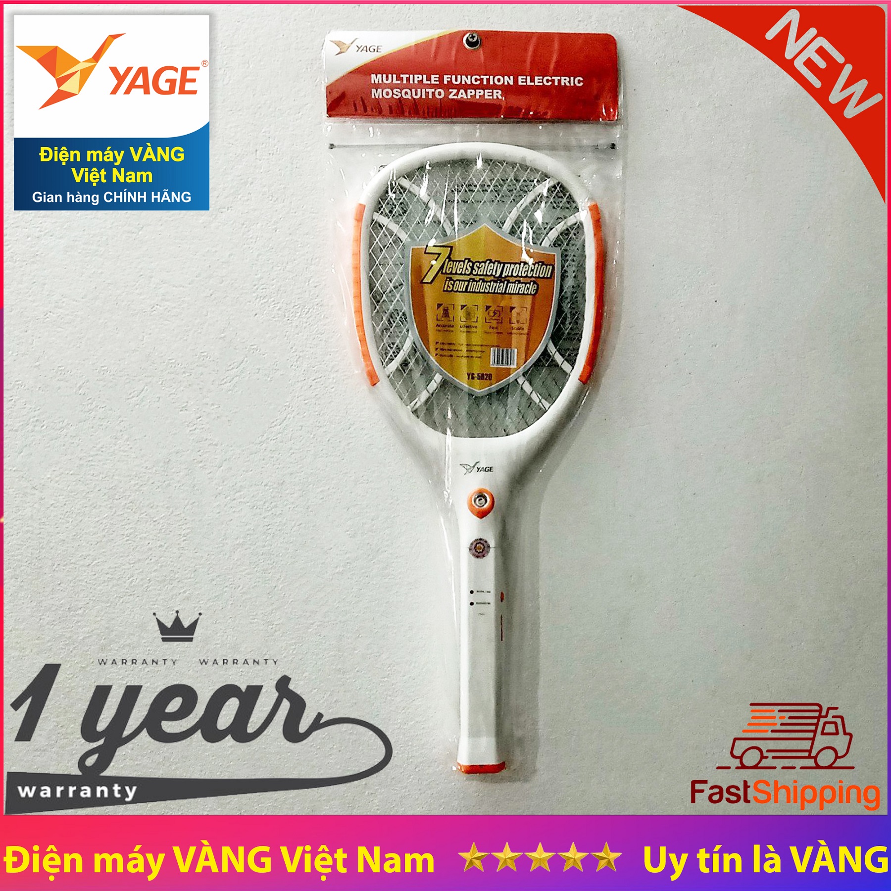 Vợt muỗi thái lan cao cấp yage 5620