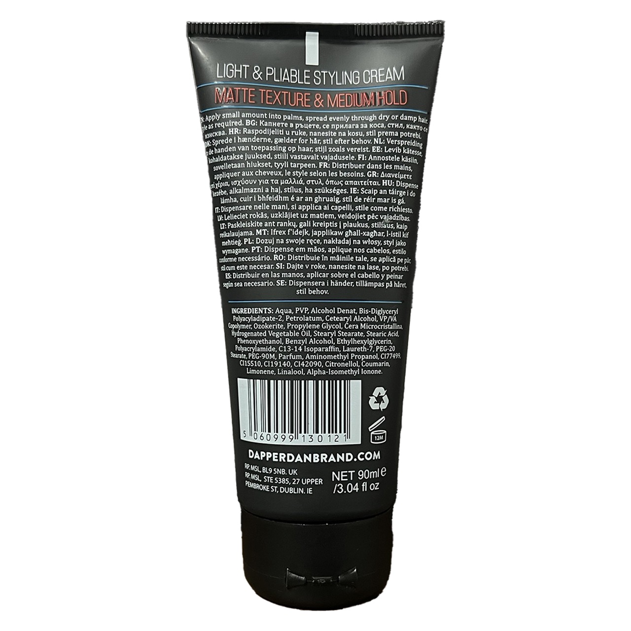 SÁP VUỐT TÓC DAPPER DAN MATTE CRÈME