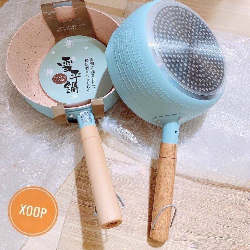 Chảo chống dính 18cm đủ màu dùng mọi loại bếp giao màu ngẫu nhiên