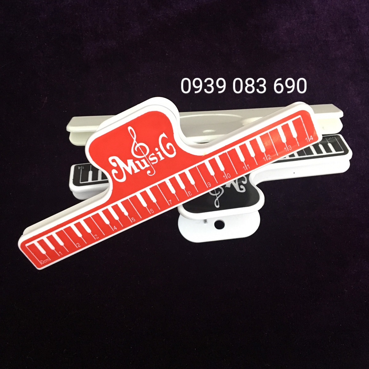 kẹp nhạc hình phím đàn Piano