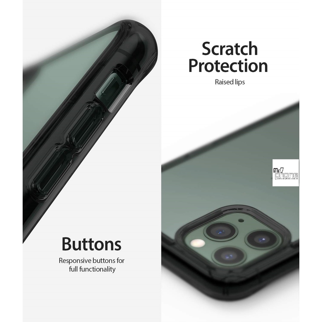 Ốp lưng cho iPhone 11 Pro Max Ringke Fusion Hàn Quốc z