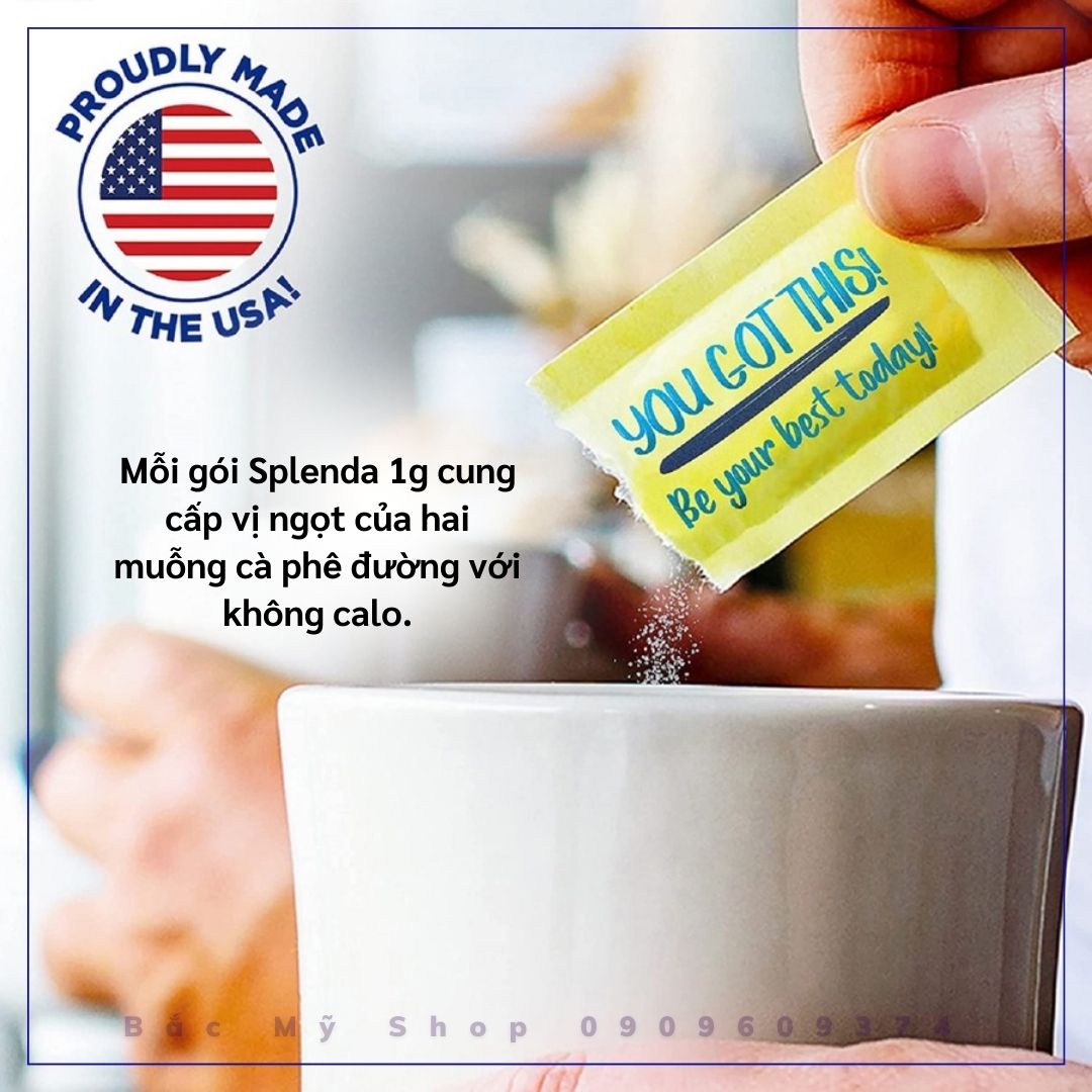 Đường ăn kiêng Splenda No Calorie Sweetener 1000g