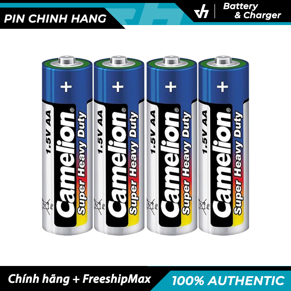 Bộ 4 pin AA Camelion R6P
