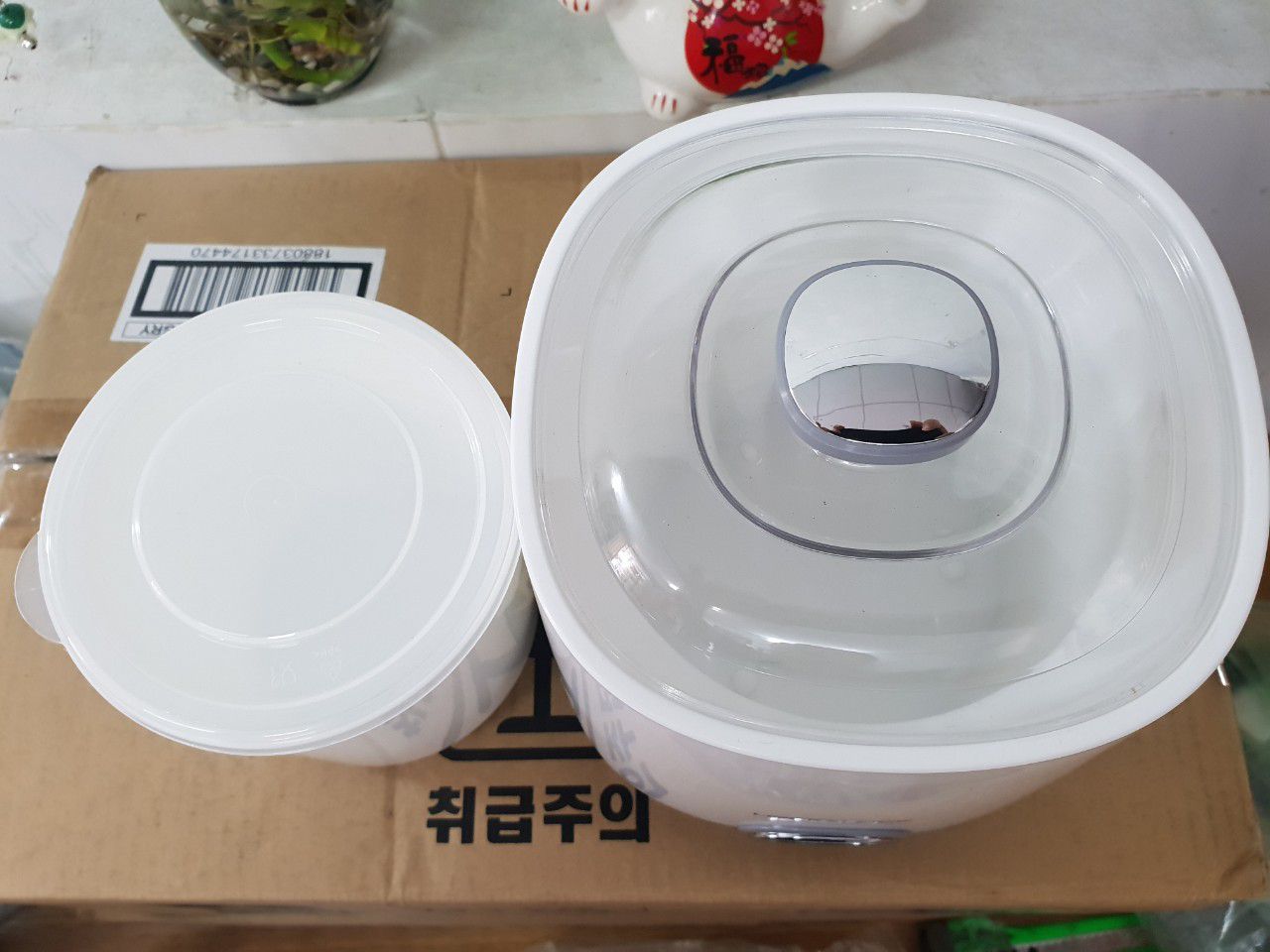 [HCM]Máy Làm Sữa Chua Lock&Lock EJY110SLV (1000ml)