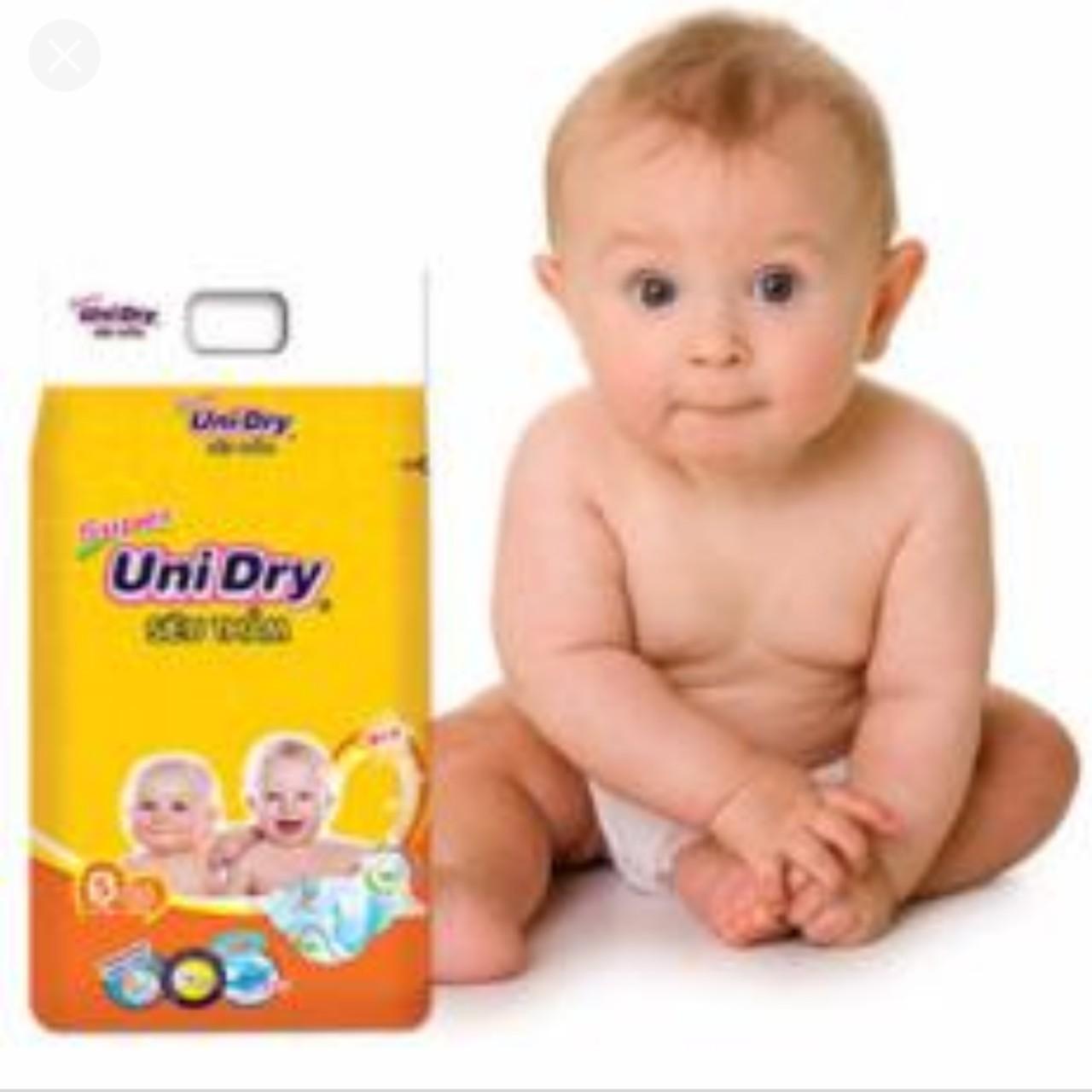 Tã dán  UNIDRY mẫu mới size S48, M42, L38, XL34 miếng