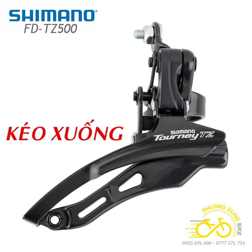 Sang đĩa xe đạp shimano tourney fd-tz500