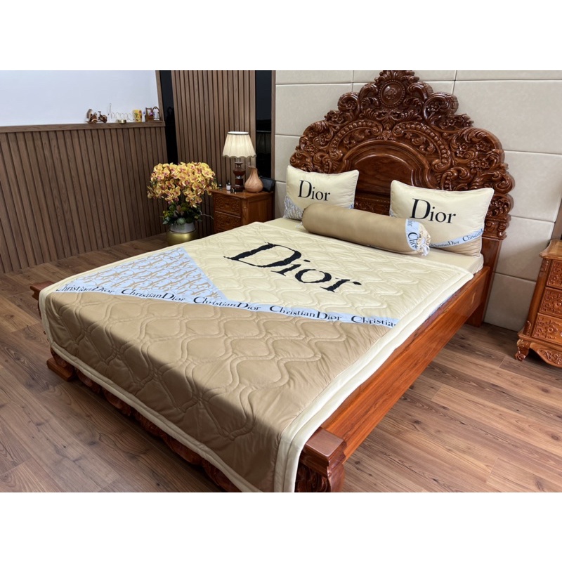 Bộ ga gối Lạnh 5D cao cấp ( nhận may theo yêu cầu)