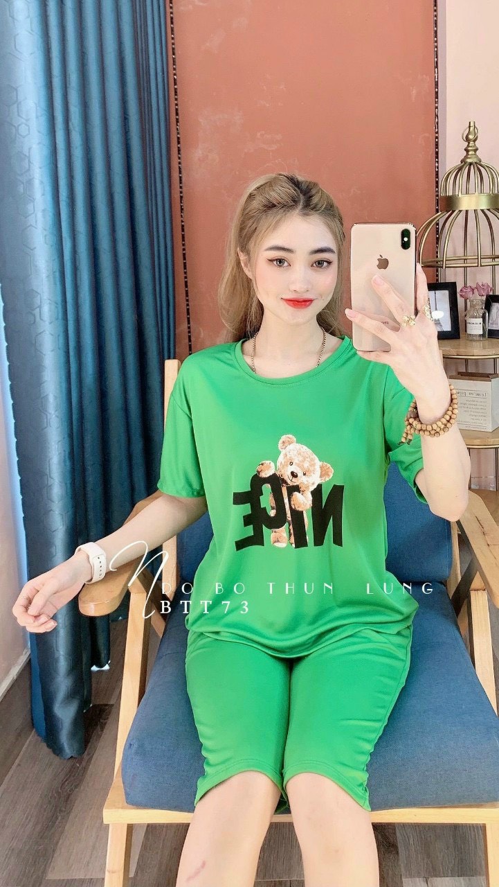 LỬNG ĐỒ BỘ MẪU MỚI THUN COTTON MÁT MẺ DƯỚI 52kg