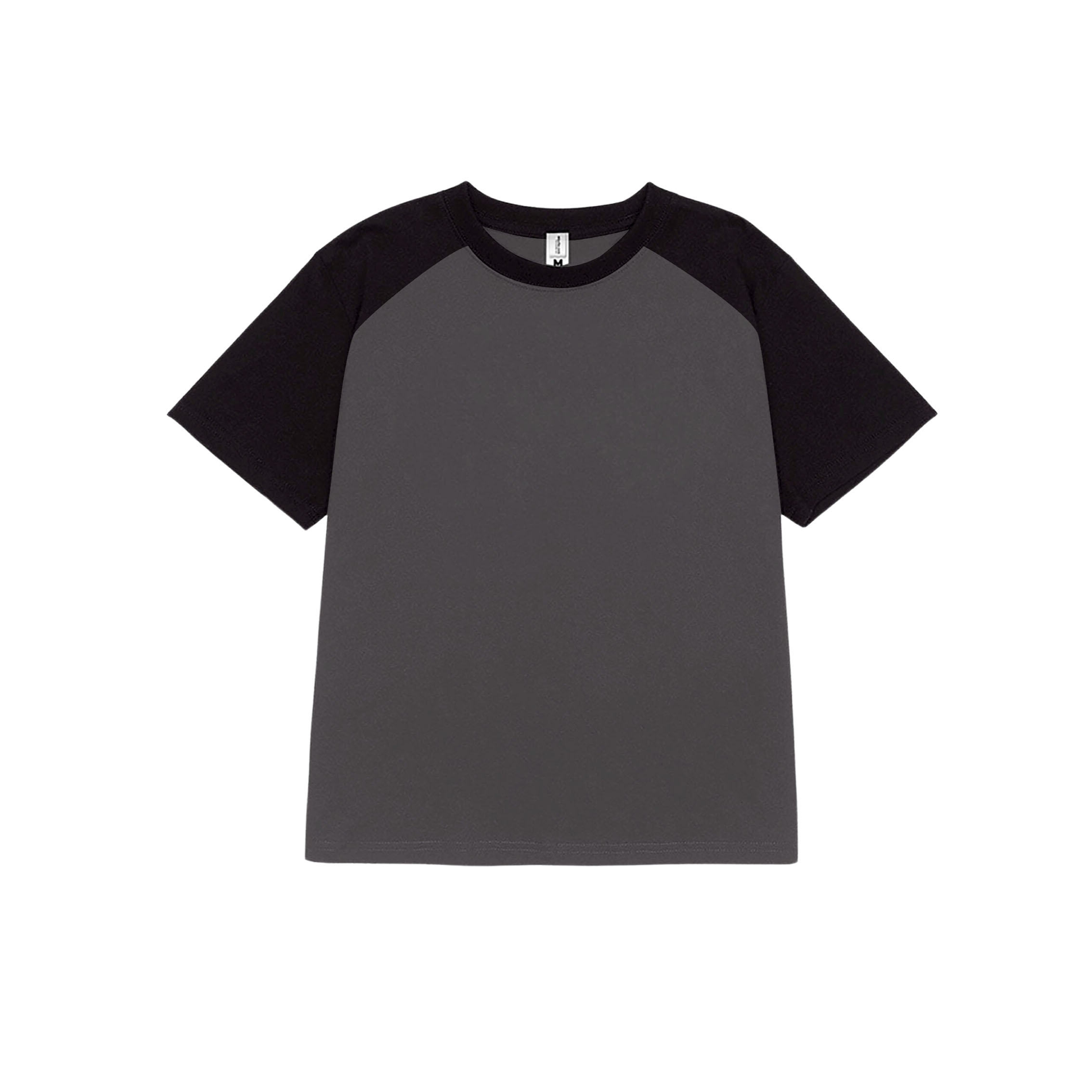 Áo baby tee phối trơn ABPTT01 Miucho cotton cổ tròn in basic