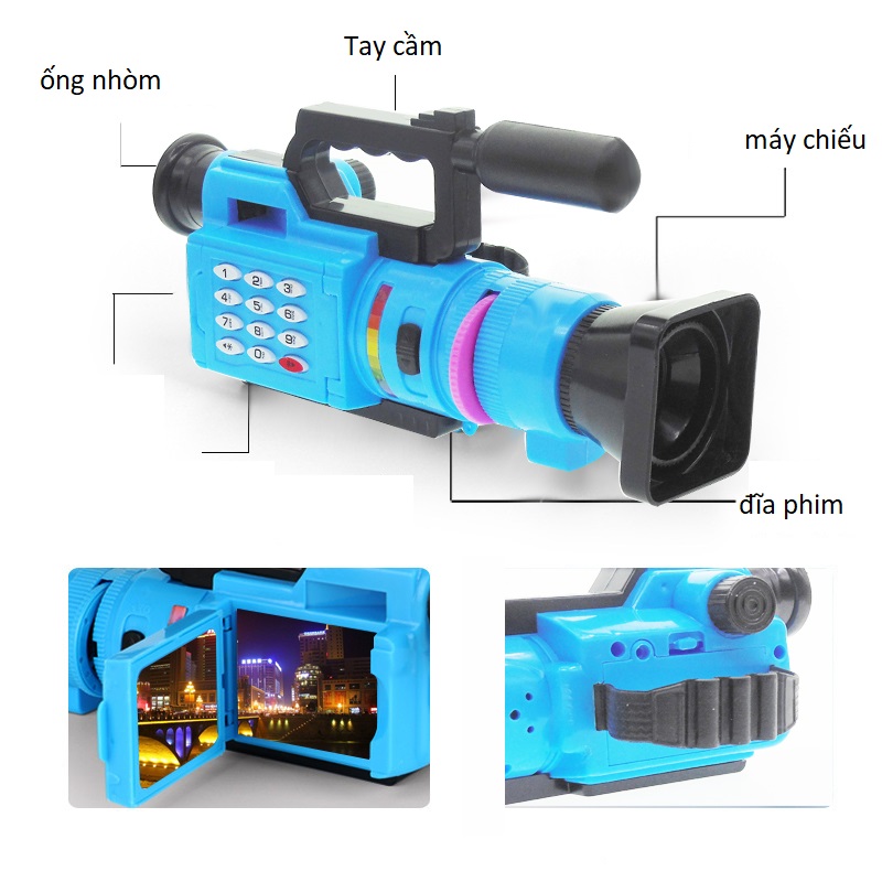 MÁY QUAY PHIM, MÁY ẢNH KỸ THUẬT SỐ CHO BÉ