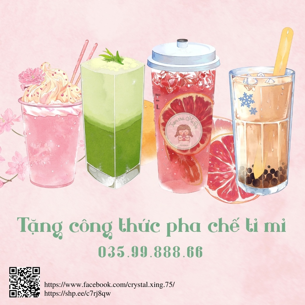 Bột trà đen chanti 2,25kg (Black tea Powder ) hồng trà