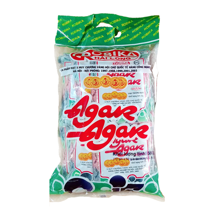 Bột rau câu giòn Agar Robika Hải Long
