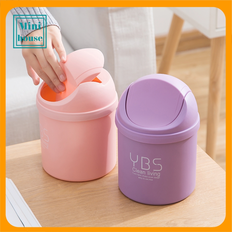 Thùng Rác Mini YBS Để Bàn