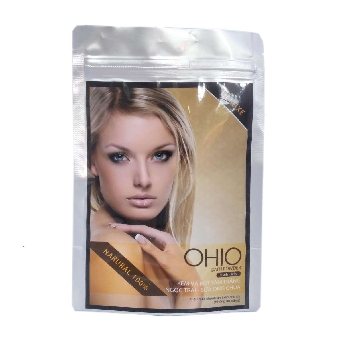 Kem & bột tắm trắng Ngọc trai - Sữa ong chúa Ohio 150g