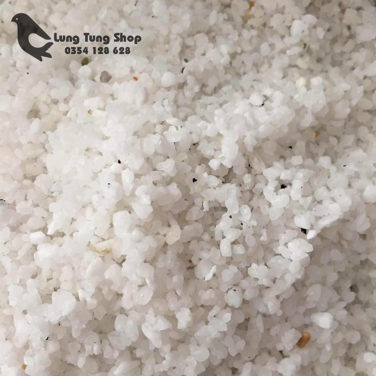 [HCM]Đá sỏi màu trắng ( size nhuyễn ) - đá trang trí